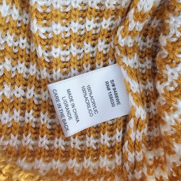 Lovetree Women's Bright Hippie Flower Child Crochet Indie Beachy Striped Cami - Picture 4 of 4